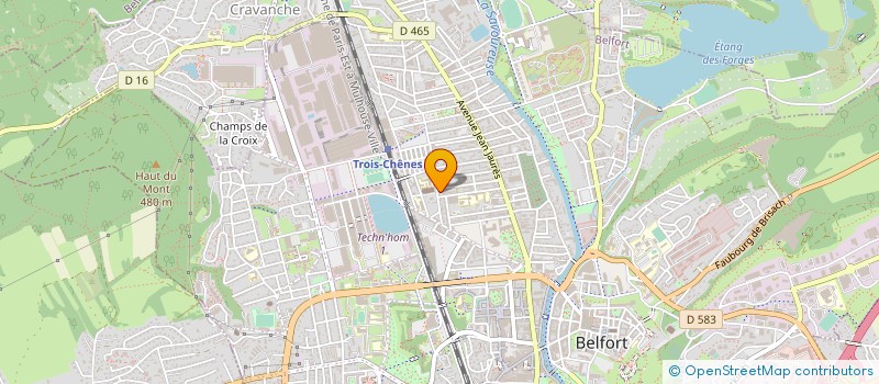 localisation de l'entreprise MERCATIQUE ET PROMOTION DES VENTES SARL à BELFORT