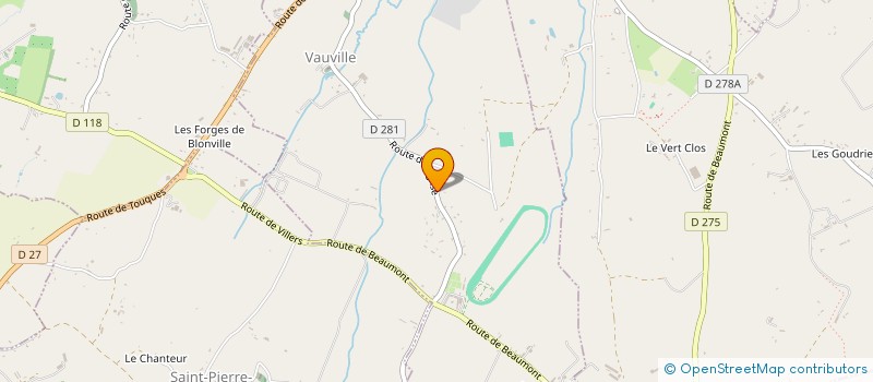 localisation de l'entreprise MERCATO ON LINE  VAUVILLE