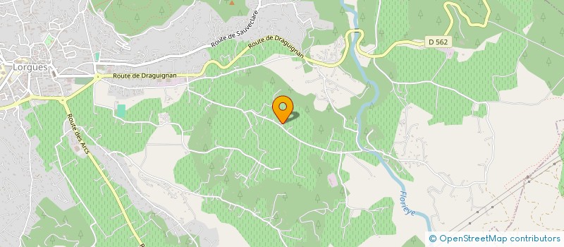 localisation de l'entreprise MERCATOR  LORGUES