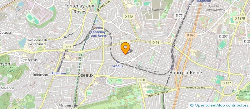 localisation de l'entreprise MERCATOR FRANCE à SCEAUX