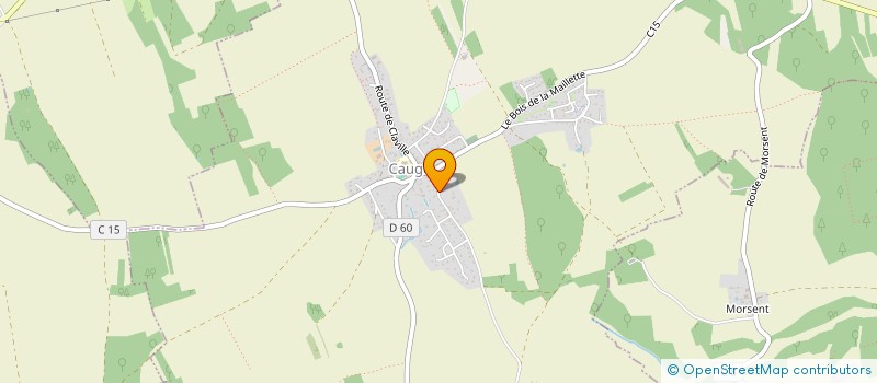 localisation de l'entreprise MERCATURA VENUM  CAUGE