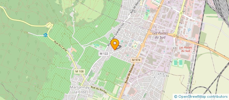 localisation de l'entreprise MERCATUS XXI à MARSANNAY-LA-COTE