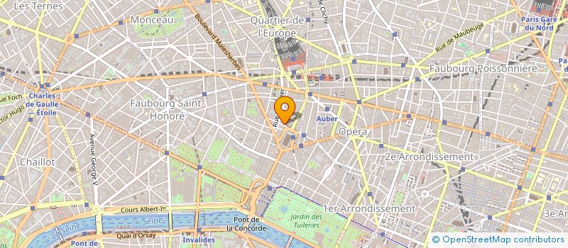 localisation de l'entreprise MERCAVAL PROMOTION  PARIS