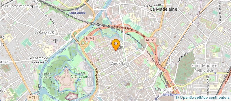 localisation de l'entreprise MERCAVAL SARL à LILLE