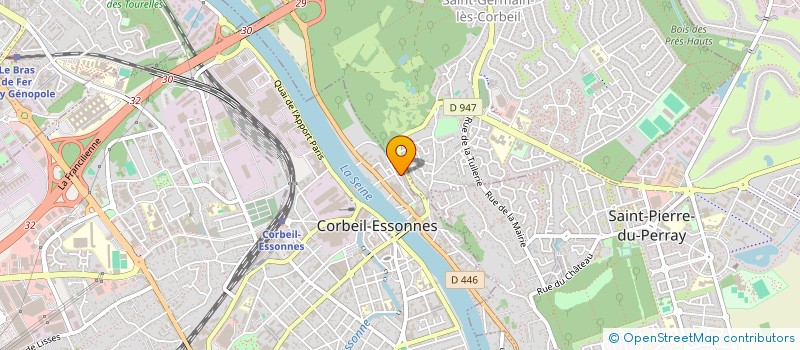 localisation de l'entreprise MERCE-EL-PUEBLO. à CORBEIL-ESSONNES
