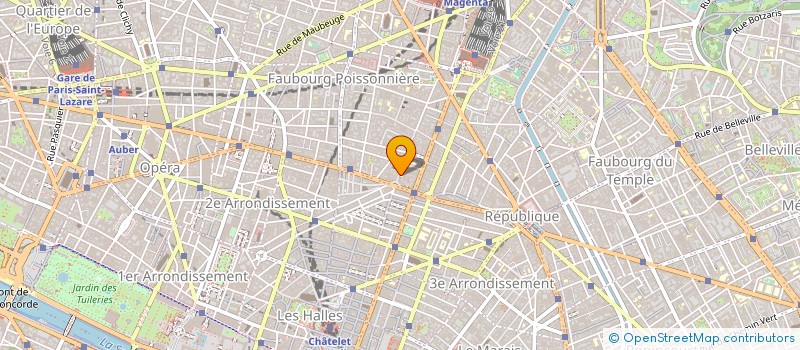 localisation de l'entreprise MERCERIE 10  PARIS