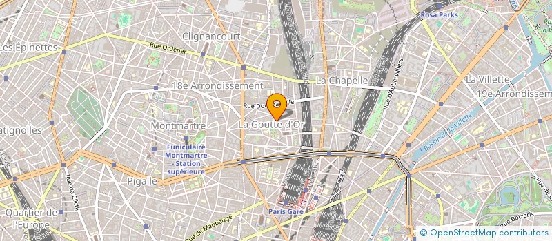 localisation de l'entreprise MERCERIE DE LA PAIX  PARIS