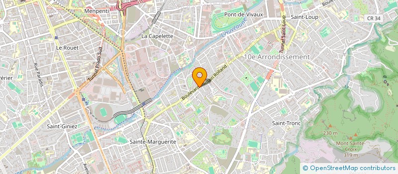localisation de l'entreprise MERCERYVONNE à MARSEILLE