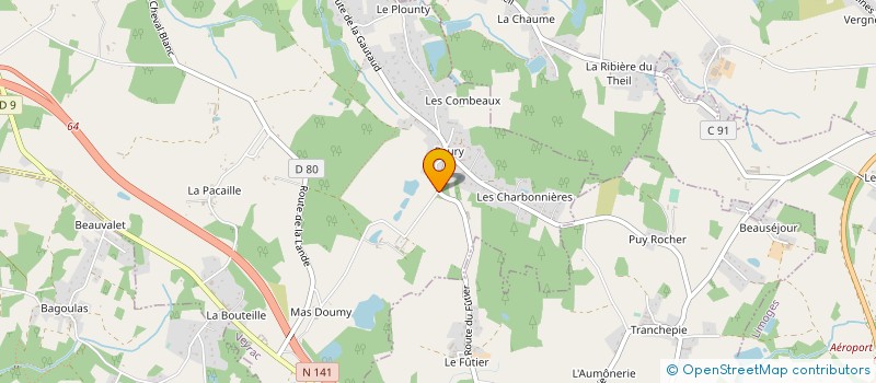 localisation de l'entreprise MERCHAND'FILS à VEYRAC
