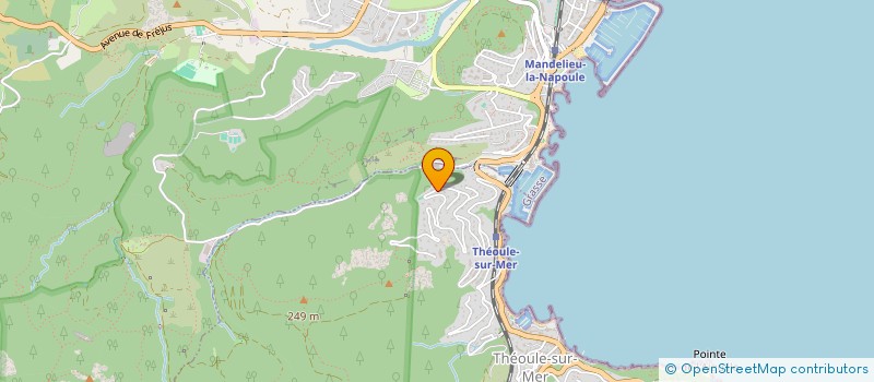 localisation de l'entreprise MERCHANT BOLWELL SDF  THEOULE-SUR-MER