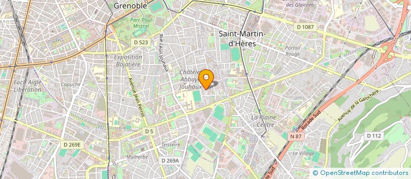 localisation de l'entreprise MERCHASSE à GRENOBLE