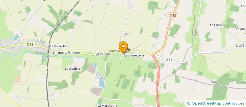 localisation de l'entreprise MERCHENES  BOIS-DE-CENE