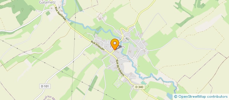 localisation de l'entreprise MERCHEZ DUFOUR  FILLIEVRES