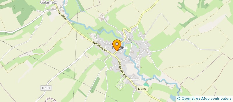 localisation de l'entreprise MERCHEZ PHILIPPE ET ALEXIS  FILLIEVRES