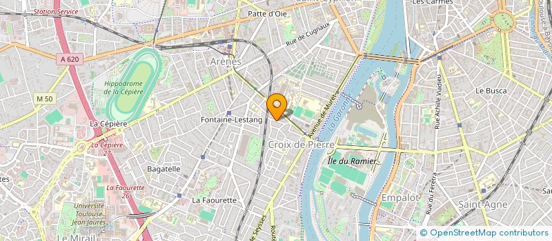 localisation de l'entreprise MERCI  TOULOUSE