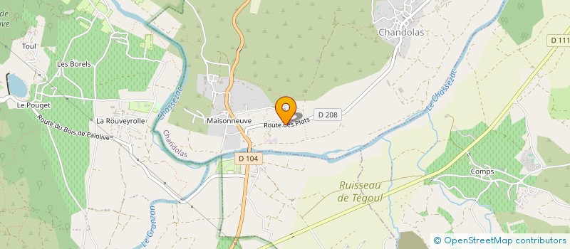localisation de l'entreprise MERCI à LABLACHERE