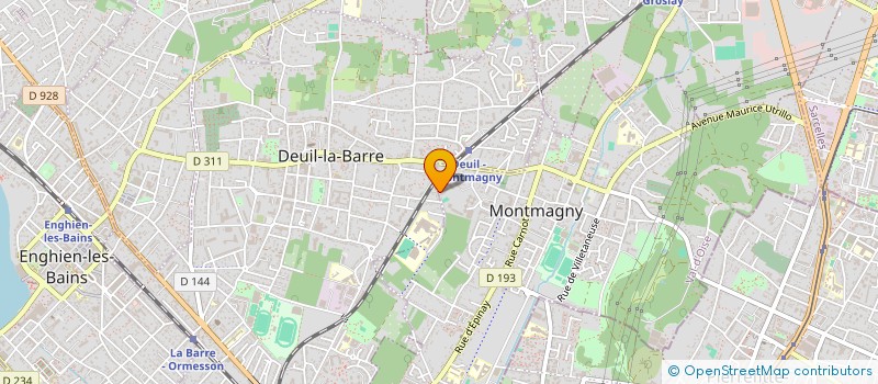 localisation de l'entreprise MERCI LA VIE  MONTMAGNY