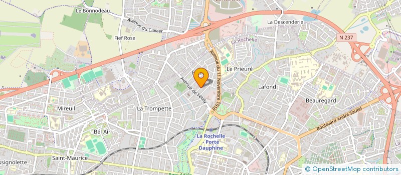 localisation de l'entreprise MERCI LEON CONCIERGERIE  LA ROCHELLE