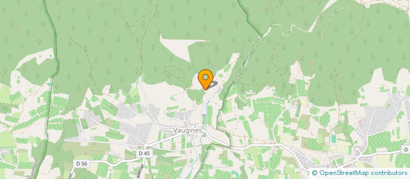 localisation de l'entreprise MERCI M  VAUGINES