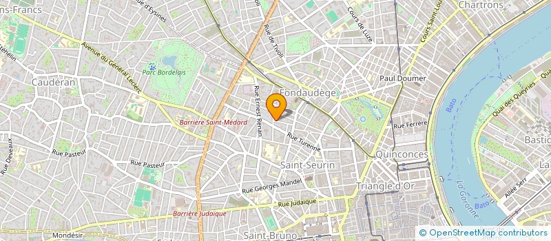 localisation de l'entreprise MERCI MARCEL GROUP  BORDEAUX