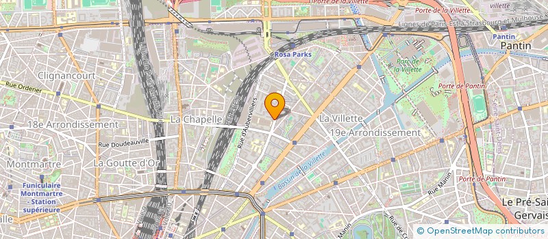 localisation de l'entreprise MERCI MARCY  PARIS