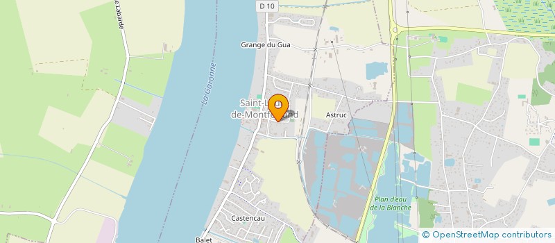 localisation de l'entreprise MERCI POUR TOUT  SAINT-LOUIS-DE-MONTFERRAND