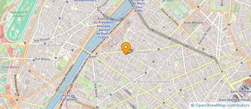 localisation de l'entreprise MERCI QUI ?  PARIS