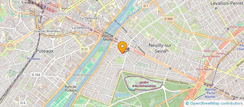 localisation de l'entreprise MERCIAPO à NEUILLY-SUR-SEINE