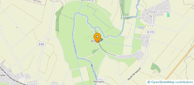 localisation de l'entreprise MERCIER FARMER  AUCHAY-SUR-VENDEE