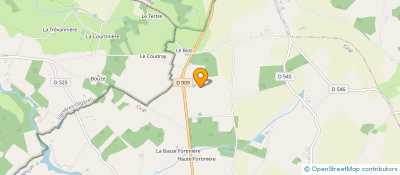 localisation de l'entreprise MERCIER GERARD à SAINT-SAUVEUR-DE-CARROUGES