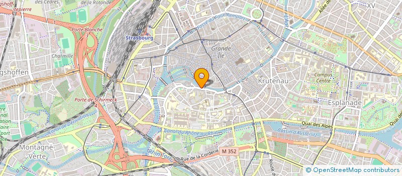 localisation de l'entreprise MERCIER INDIVISION à STRASBOURG