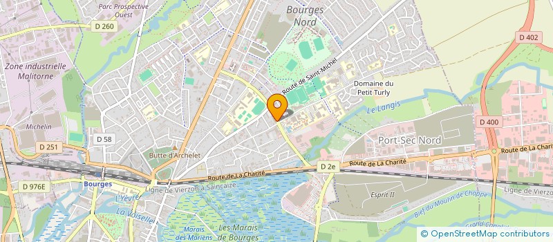localisation de l'entreprise MERCIER LEON THIERRY à BOURGES