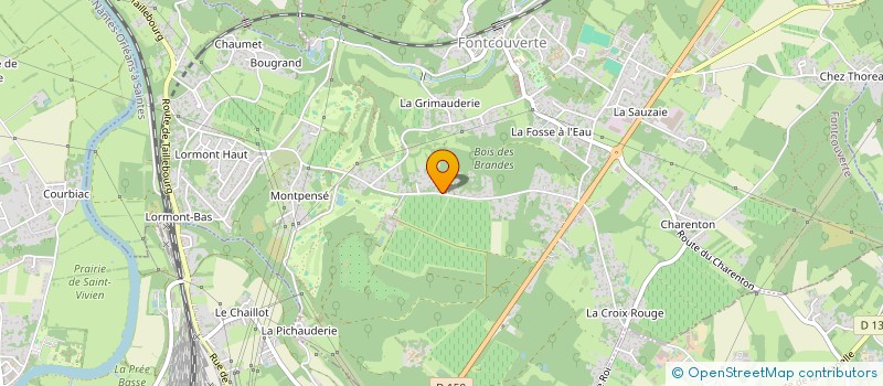 localisation de l'entreprise MERCIER ROGER  FONTCOUVERTE