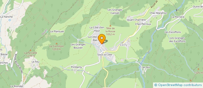 localisation de l'entreprise MERCIER TP à VAILLY