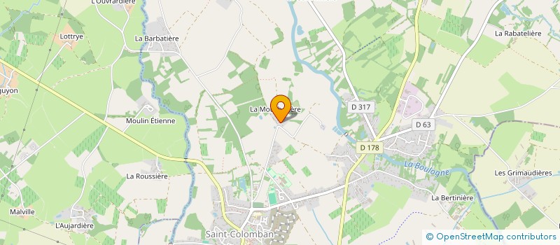 localisation de l'entreprise MERCIER UNLIMITED à SAINT-COLOMBAN