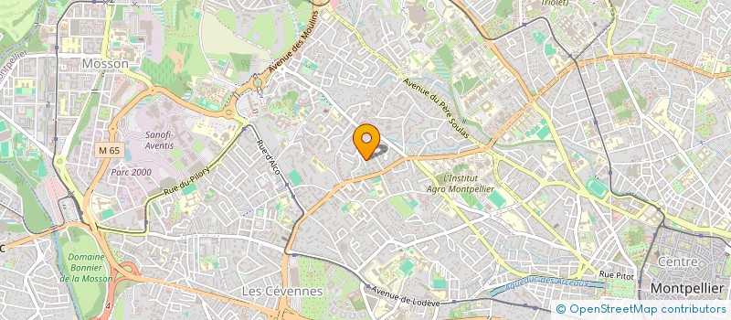 localisation de l'entreprise MERCIMEL à MONTPELLIER
