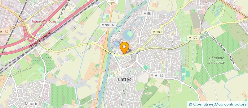 localisation de l'entreprise MERCKINAL à LATTES