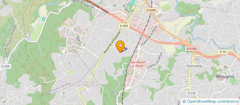 localisation de l'entreprise MERCO à MOUGINS