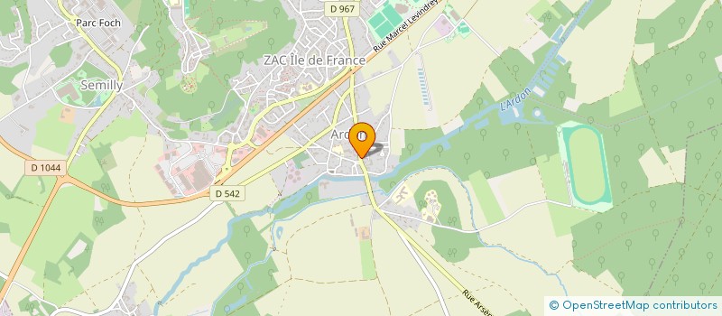 localisation de l'entreprise MERCO MARKET à LAON