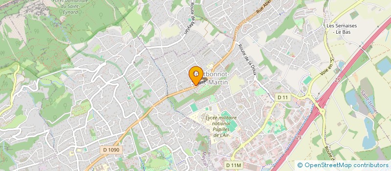 localisation de l'entreprise MERCO NET  MONTBONNOT-SAINT-MARTIN