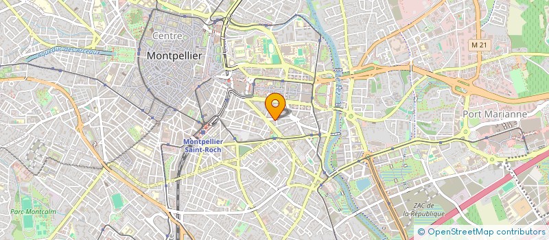 localisation de l'entreprise MERCOM TRANSACTIONS à MONTPELLIER