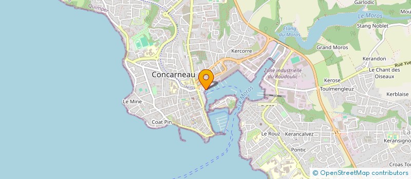 localisation de l'entreprise MERCONCEPT à CONCARNEAU