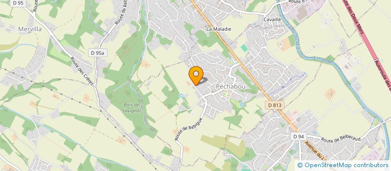 localisation de l'entreprise MERCOR  MERVILLA