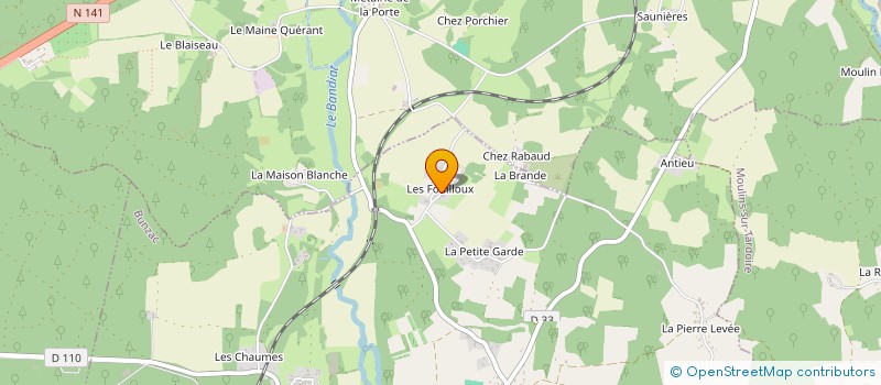 localisation de l'entreprise MERCURE à TAPONNAT-FLEURIGNAC