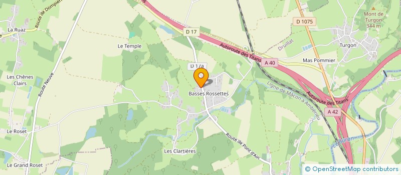 localisation de l'entreprise MERCURE  DRUILLAT