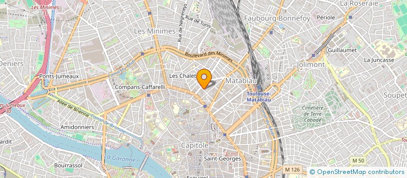 localisation de l'entreprise MERCURE à TOULOUSE