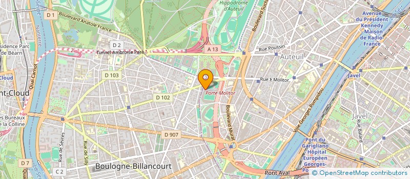 localisation de l'entreprise MERCURE ANIMATION à PARIS