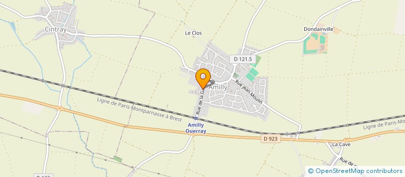 localisation de l'entreprise MERCURE CONSEIL à AMILLY