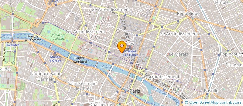 localisation de l'entreprise MERCURE CONSEIL  PARIS