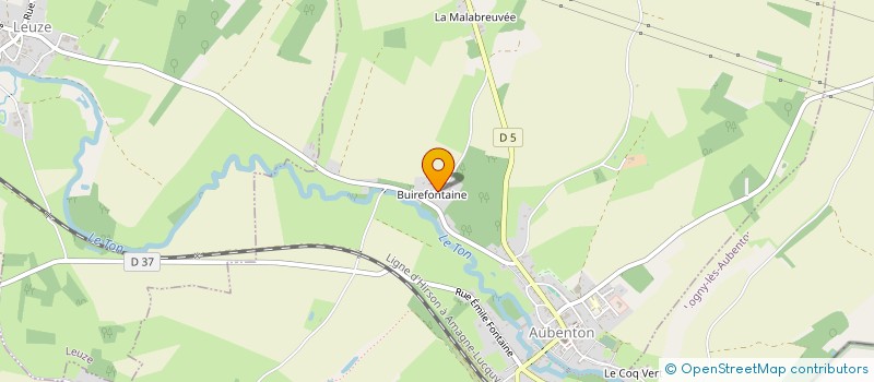 localisation de l'entreprise MERCURE DISTRIBUTION à BUIRE
